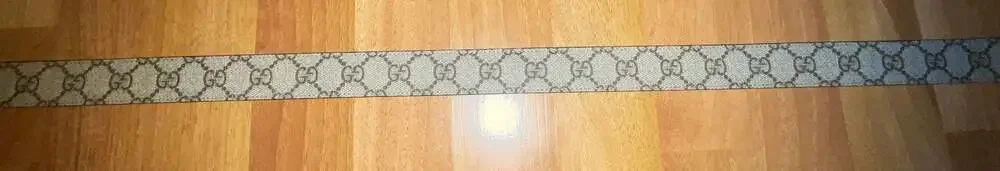 Gucci GG Supreme Monogram Canvas Interlocking G Buckle Belt